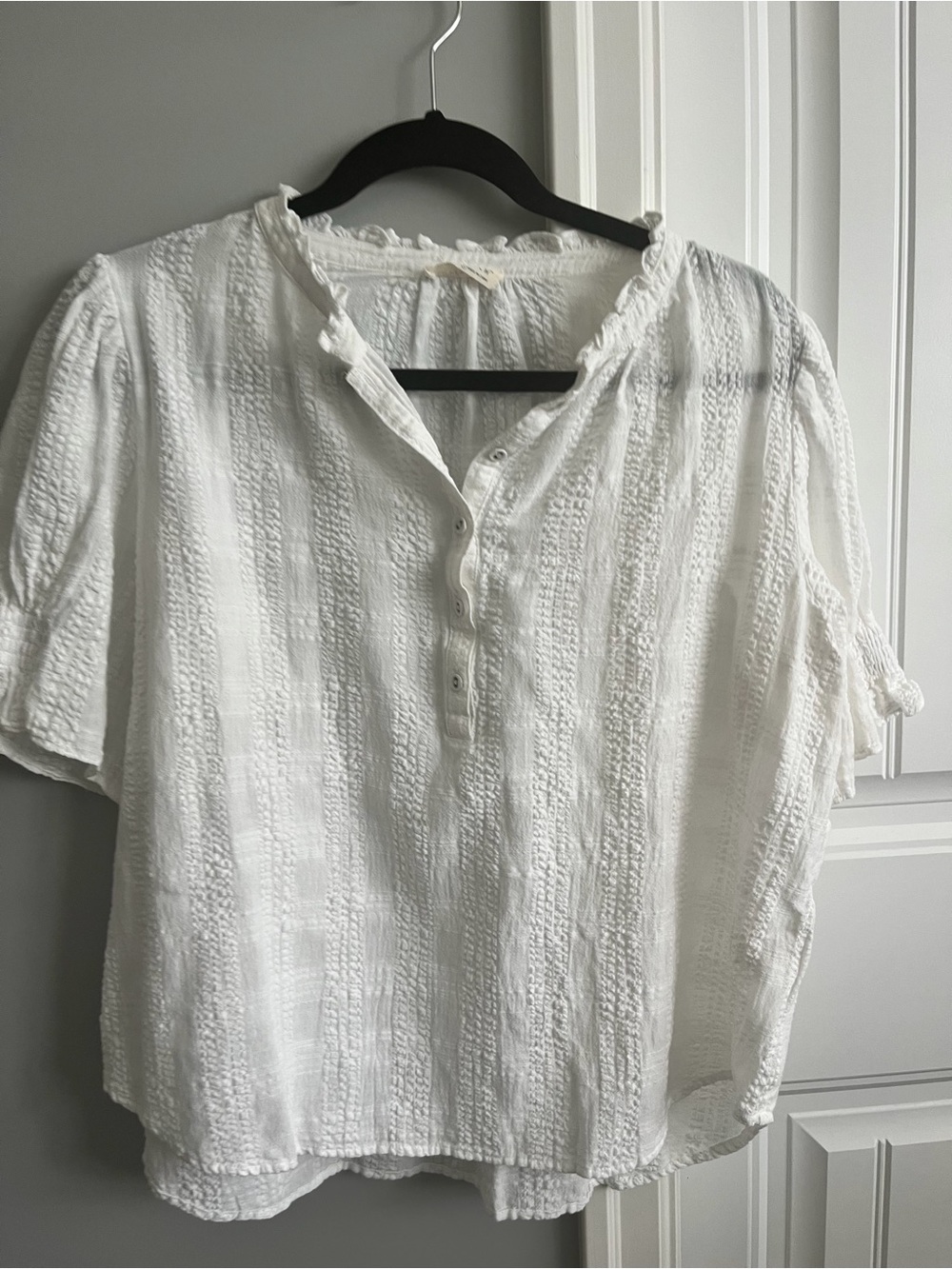 Lovestitch white cotton top